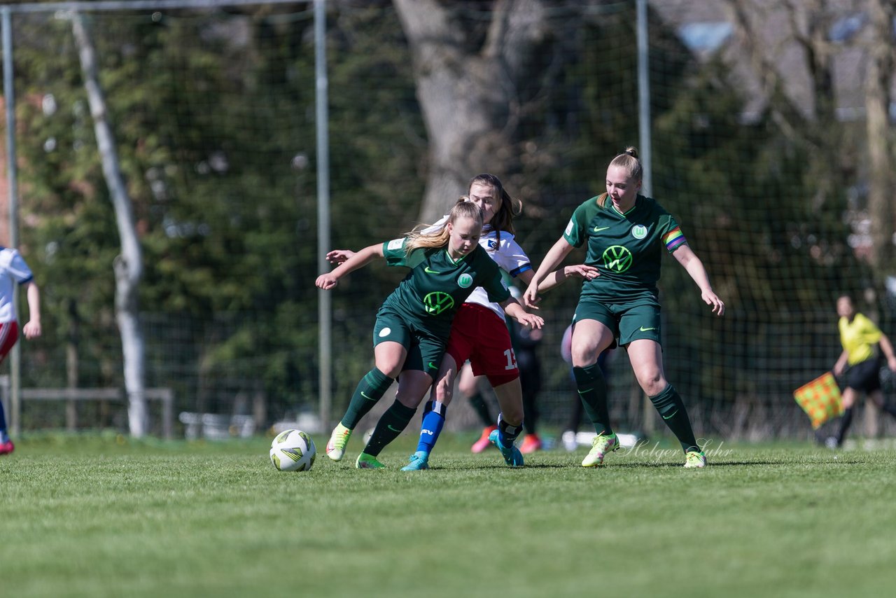 Bild 105 - wBJ Hamburger SV - WfL Wolfsburg : Ergebnis: 2:1